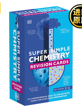 SuperSimple Revision Cards Chemistry 超级简单复习卡 化学 英文原版