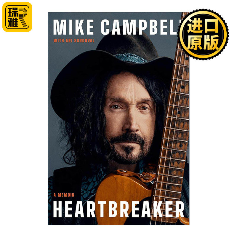 英文原版 Heartbreaker 汤姆·佩蒂回忆录 精装 伤心人乐队主音吉他手 英文版 进口英语原版书籍