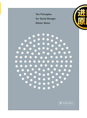 英文原版 Dieter Rams Ten Principles for Good Design 迪特·拉姆斯 优秀设计的十大原则 英文版 进口英语原版书籍