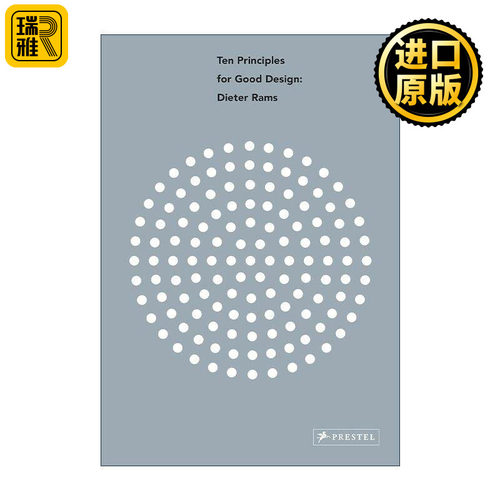 英文原版 Dieter Rams Ten Principles for Good Design 迪特·拉姆斯 优秀设计的十大原则 英文版 进口英语原版书籍