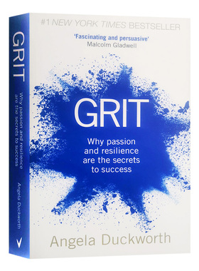 Grit 坚毅 勇气 释放激情与坚持的力量 成功励志读物 TED演讲教材书 原版 原版