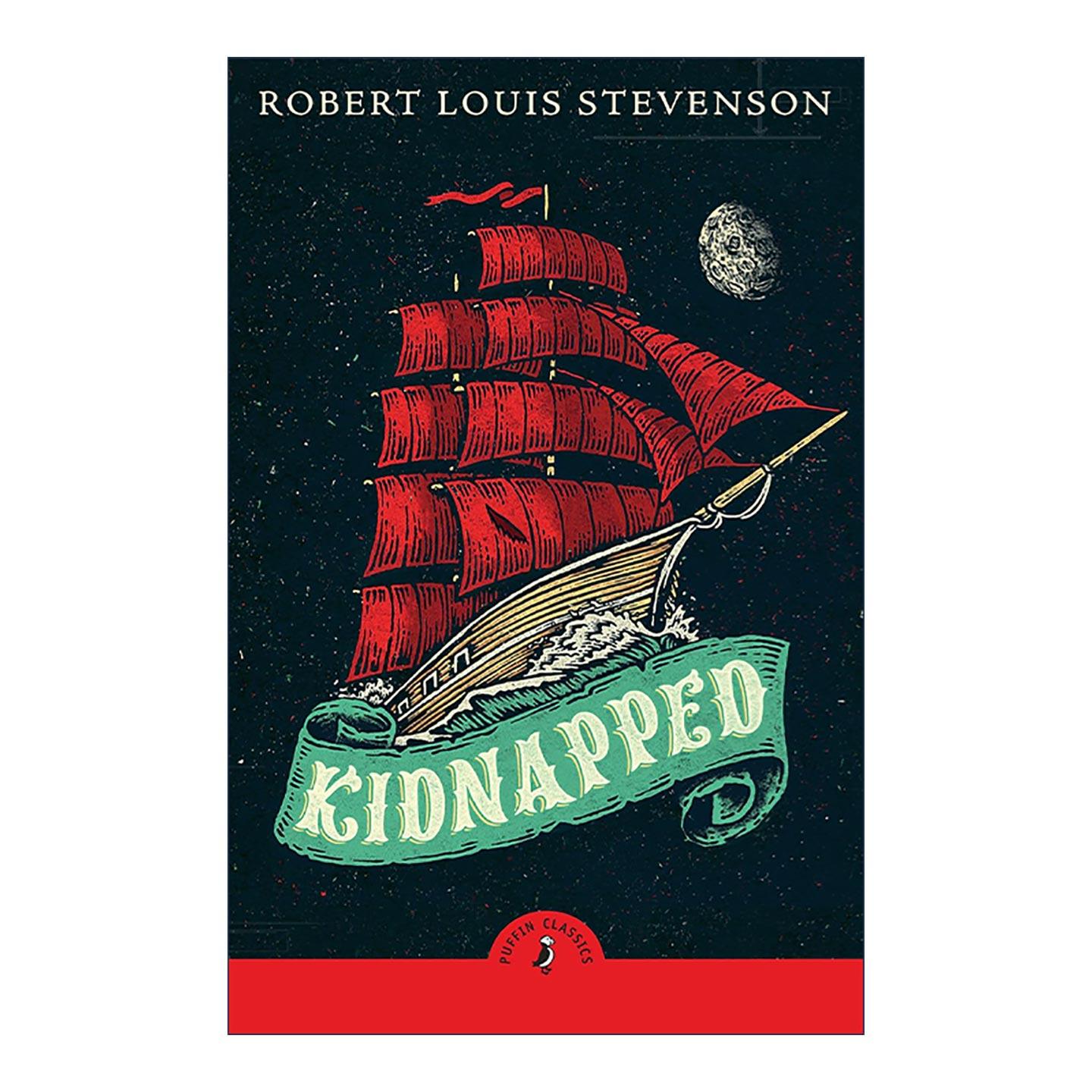 英文原版 Kidnapped 诱拐 史蒂文森 Puffin海雀儿童经典系列 英文版 进口英语原版书籍