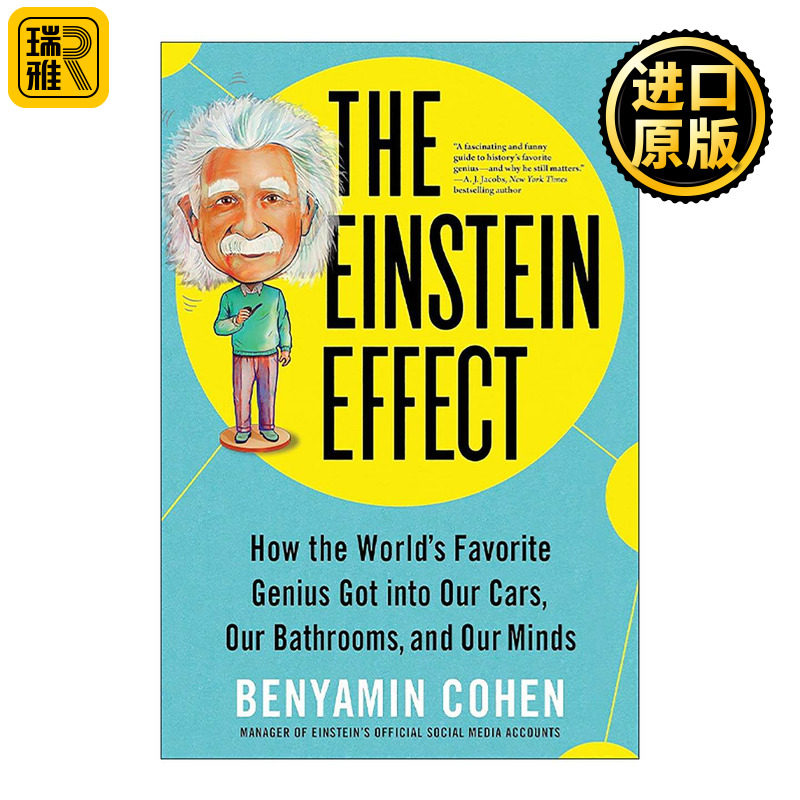 英文原版 The Einstein Effect 爱因斯坦效应 天才如何进入我们的生活和思想 流行文化 Benyamin Cohen 英文版 进口英语原版书籍