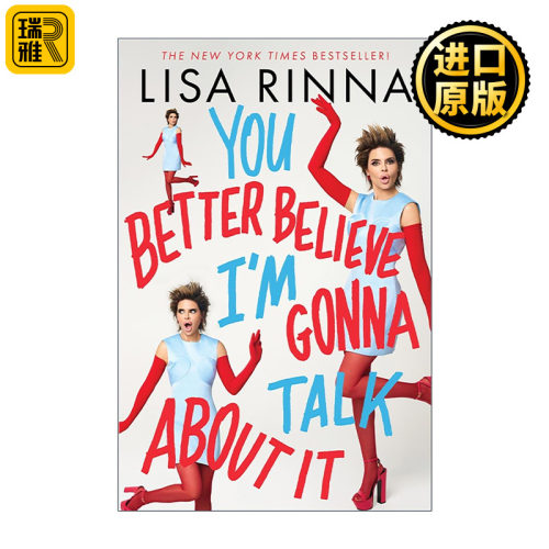 英文原版 You Better Believe I'm Gonna Talk About It 直言不讳 丽莎林娜传记 精装 英文版 进口英语原版书籍