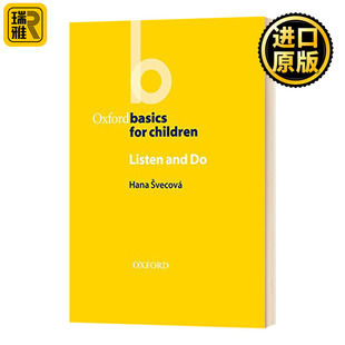 Oxford Svecova进口英语书 Hana and 听和做 英文原版 for Basics 英文版 津少儿英语课堂活动教案 Children 牛备课指南 Listen