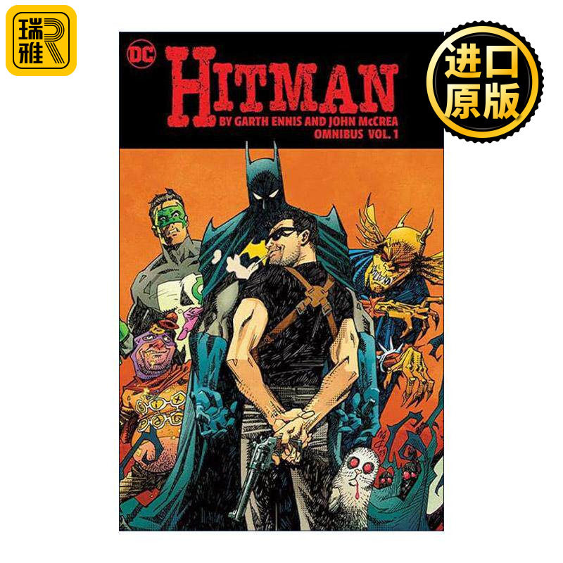 英文原版 Hitman by Garth Ennis and John McCrea Omnibus Vol.1 职业杀手 精选集 卷一 DC漫画 精装经典收藏版 进口英语原版书籍