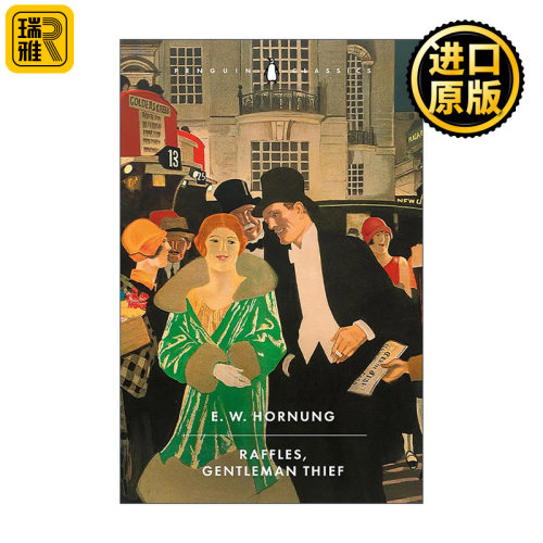 英文原版 Raffles Gentleman Thief 业余神偷拉菲兹 E·W·赫尔南 经典推理小说 窃贼主人公 英文版 进口英语原版书籍
