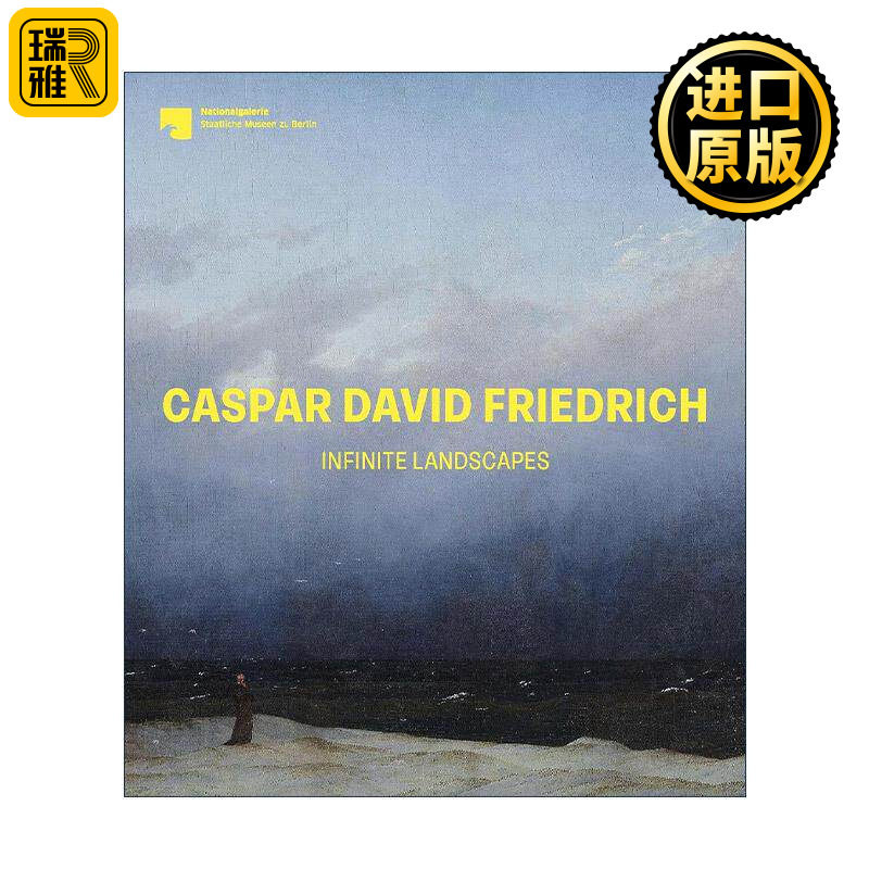 英文原版 Caspar David Friedrich Infinite Landscapes 卡斯帕·大卫·弗里德里希 无限风景 艺术画册精装 进口英语原版书籍
