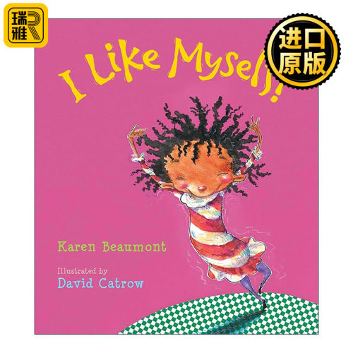 英文原版 I Like Myself 我喜欢我自己 纸板书 英文版 进口英语原版书籍