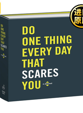 Do One Thing Every Day That Scares You A Journal Robie Rogge