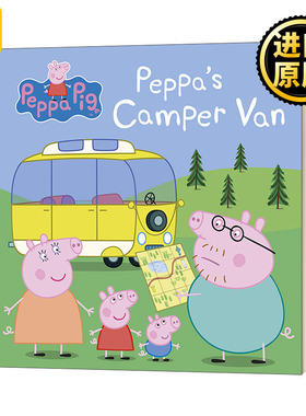 Peppa Pig: Peppa's Camper Van 小猪佩奇的露营车 英文原版儿童绘本