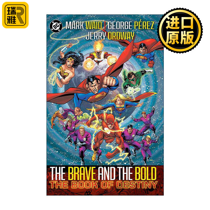 英文原版 Brave & Bold Vol. 2 the Book of Destiny 英勇无畏系列 卷二 命运之书 DC漫画 2025新版 英文版 进口英语原版书籍