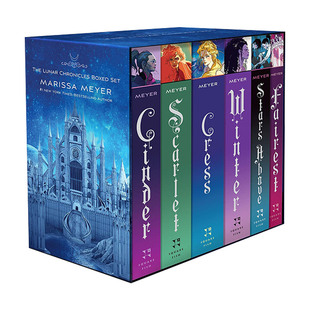 Winter Lunar Set Boxed 英文原版 Scarlet Above 月族6册盒装 Stars Chronicles Fairest Cress 进口英语书籍 英文版 Cinder The