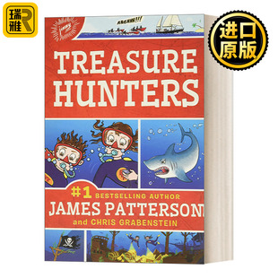 夺宝奇兵 进口英语原版 Treasure 书籍 Patterson Hunters James 英文原版 英文版