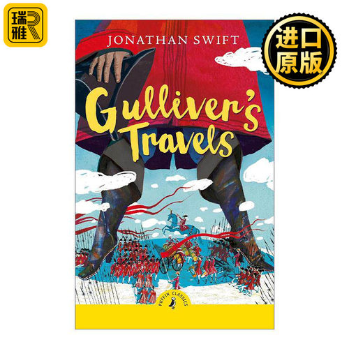 英文原版 Gulliver's Travels 格列佛游记 Puffin儿童经典系列 英文版 进口英语原版书籍