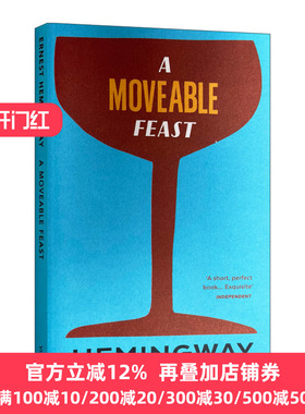 A Moveable Feast 流动的盛宴 英文原版 海明威 Ernest Hemingway 英文版进口原版英语书籍