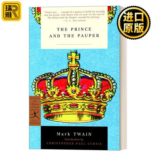 The Prince and the Pauper (Modern Library Classics) 王子与贫儿 兰登书屋现代图书馆经典系列 马克吐温