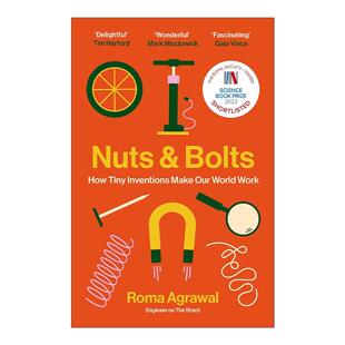 英文原版 Nuts and Bolts 螺母和螺栓 微小的发明如何让我们的世界运转起来 英文版 进口英语原版书籍