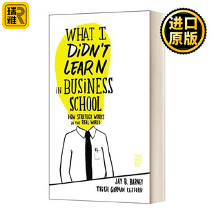 Barney 书籍 Business School Didn Learn 进口英语原版 What Jay