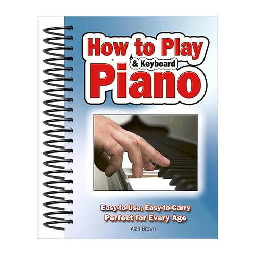 英文原版 How To Play Piano & Keyboard 钢琴与电子琴入门教程 零基础成人 少儿初学 自学爱好者 英文版 进口英语原版书籍