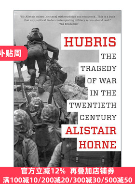英文原版 Hubris 傲慢 20世纪战争的悲剧 英文版 进口英语原版书籍