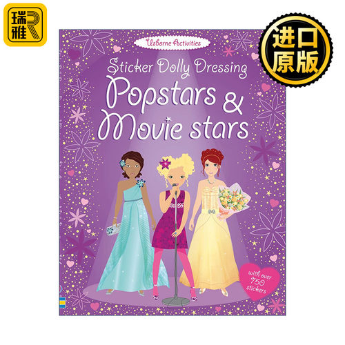 Sticker Dolly Dressing: Popstars & Movie Stars 多莉贴纸 歌星和影星