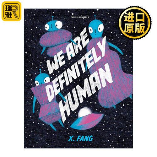 英文原版 We Are Definitely Human 我们绝对是人类 精装幽默治愈绘本 英文版 进口英语原版书籍
