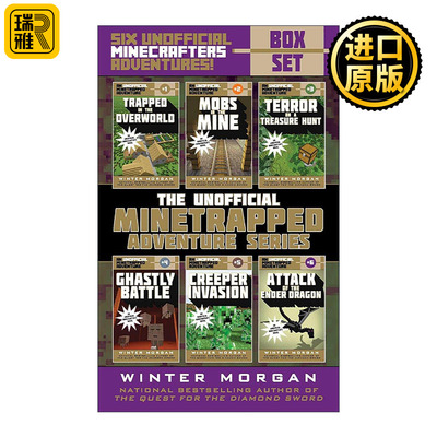 英文原版 The Unofficial Minetrapped Adventure Series Box Set 我的世界 冒险小说 6册盒装 英文版 进口英语原版书籍