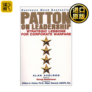 巴頓論領(lǐng)導(dǎo)力 Leadership Axelrod 戰(zhàn)略教訓(xùn) Alan 企業(yè)戰(zhàn)爭(zhēng) Patton