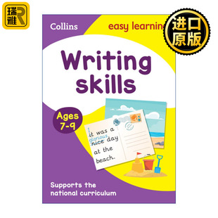 英文原版 Collins Easy Learning Writing Skills Ages 7-9 柯林斯易学儿童写作技巧训练7-9岁