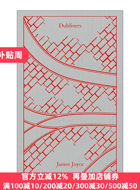 英文原版 Dubliners 都柏林人 詹姆斯·乔伊斯 企鹅经典布面精装 Penguin Clothbound Classics 英文版 进口英语原版书籍