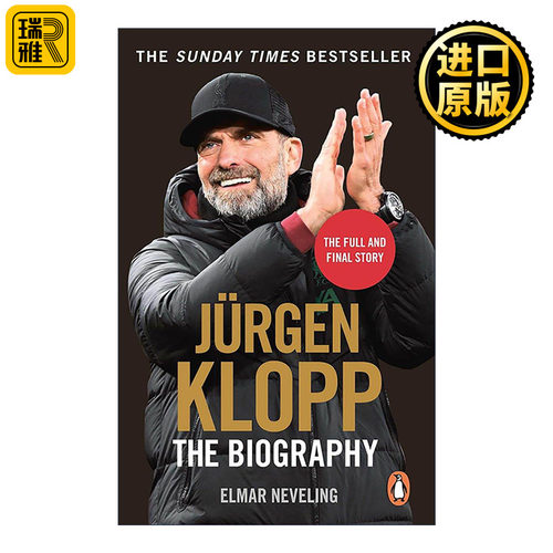 英文原版 Jürgen Klopp 尤尔根·克洛普传记 利物浦主教练 英文版 进口英语原版书籍
