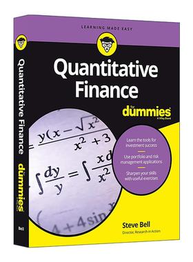 英文原版 Quantitative Finance for Dummies 量化投资入门 哲学博士Steve Bell 英文版 进口英语原版书籍