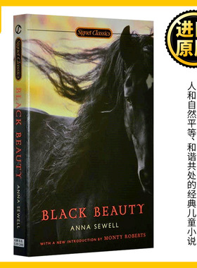 Black Beauty 黑骏马 英文原版小说 Anna Sewell Signet Classics 黑美人 安娜西韦尔Anna Sewell 全英文正版原著读物进口英语书籍