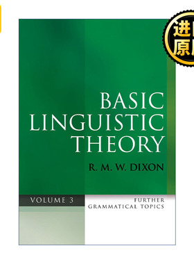 Basic Linguistic Theory Volume3 英文原版