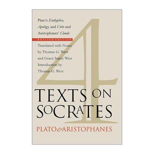 英文原版 Four Texts on Socrates 关于苏格拉底的四个文本 游叙弗伦篇 申辩篇 克里托篇 及阿里斯托芬的喜剧云 进口英语原版书籍