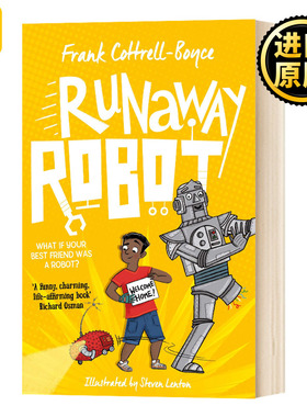 拯救失控机器人 Runaway Robot 麦克米伦童书系列 Frank Cottrell-Boyce