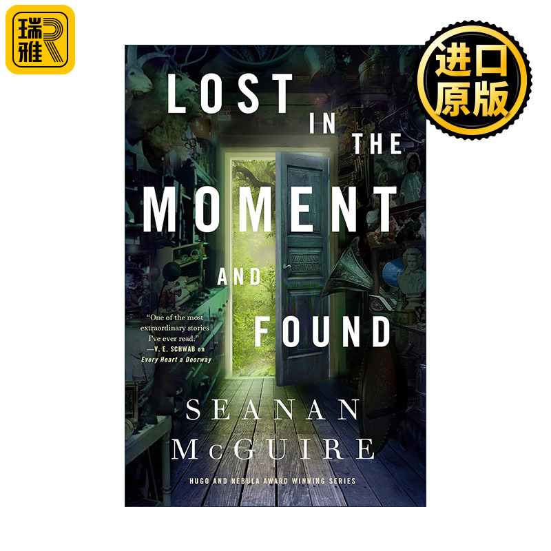 英文原版 Lost in the Moment and Found 任性之孩8 精装 2022年雨果系列小说奖 英文版 进口英语原版书籍
