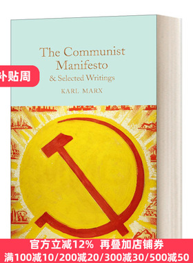 英文原版 The Communist Manifesto and Selected Writings 共产党宣言和马克思作品选集 精装麦克米伦收藏馆系列 英文版 进口书籍