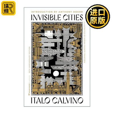 英文原版 Invisible Cities 看不见的城市 卡尔维诺 精装 50周年纪念版 英文版 进口英语原版书籍