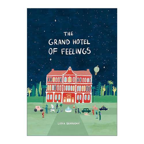 英文原版 The Grand Hotel of Feelings 情绪大饭店 儿童自我认知情绪管理绘本 英文版 进口英语原版书籍