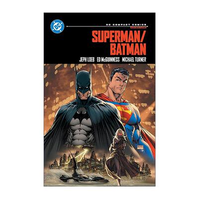 英文原版 Superman Batman 超人 蝙蝠侠 DC漫画精简版 杰夫·洛布 英文版 进口英语原版书籍