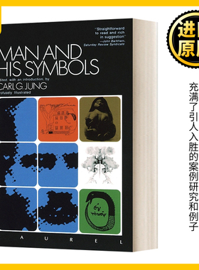 英文原版 Man and His Symbols 人及其象征 卡尔荣格 Carl Gustav Jung 荣格经典代表作 英文版 进口英语原版书籍