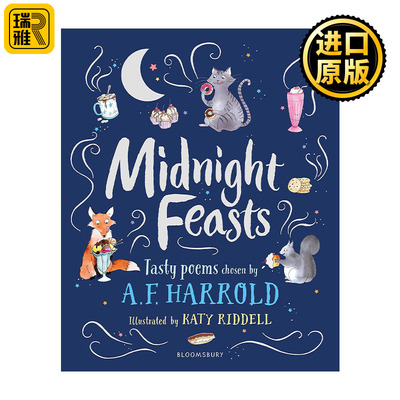 Midnight Feasts 午夜大餐 关于美食的诗歌 精装彩色插画儿童诗歌集
