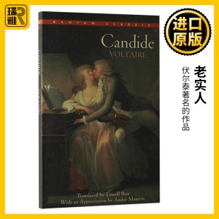 Voltaire 英文原版 全英文版 纯全英文版 原著进口英语书籍 Candide 正版 老实人