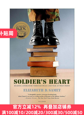 英文原版 Soldier's Heart 士兵的心 西方观点下的和平时期与战时文学阅读 洛杉矶时报书奖 英文版 进口英语原版书籍