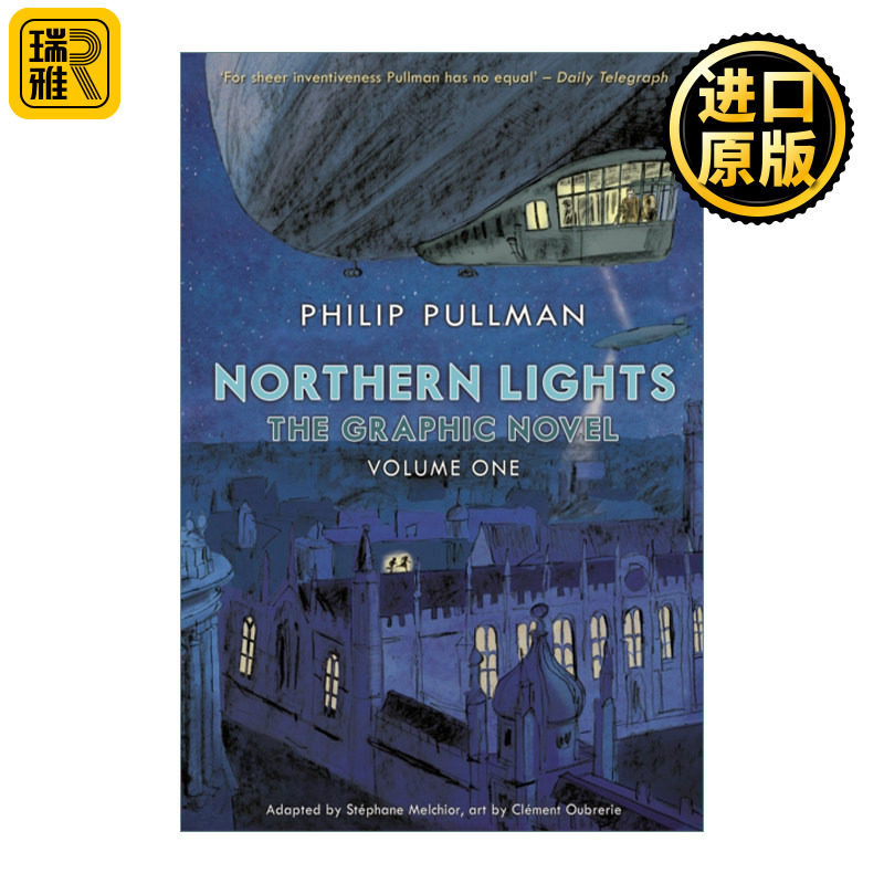 英文原版 Northern Lights - The Graphic Novel: Volume 1 黑暗物质之黄金罗盘 漫画版 第一卷 菲利普·普尔曼