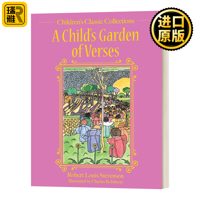 英文原版 A Child's Garden of Verses 一个孩子的诗园 精装 英文版 Robert Louis Stevenson 进口英语原版书籍