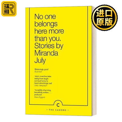 英文原版 No One Belongs Here More Than You 没有人比你更属于这里 弗兰克·奥康纳国际短篇小说奖 英文版 进口英语原版书籍
