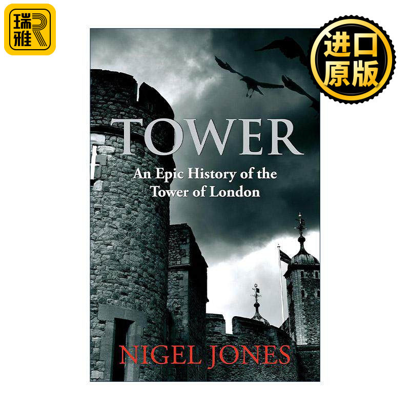 英文原版 Tower 宫殿监狱刑室档案馆 英国伦敦塔的历史 Nigel Jones 英文版 进口英语原版书籍